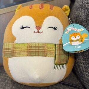 Erin squishmallows. 7.5 brand new with tags